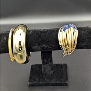 Modern Luxe Bracelet Trio – Saachi & Gold Bangle Set